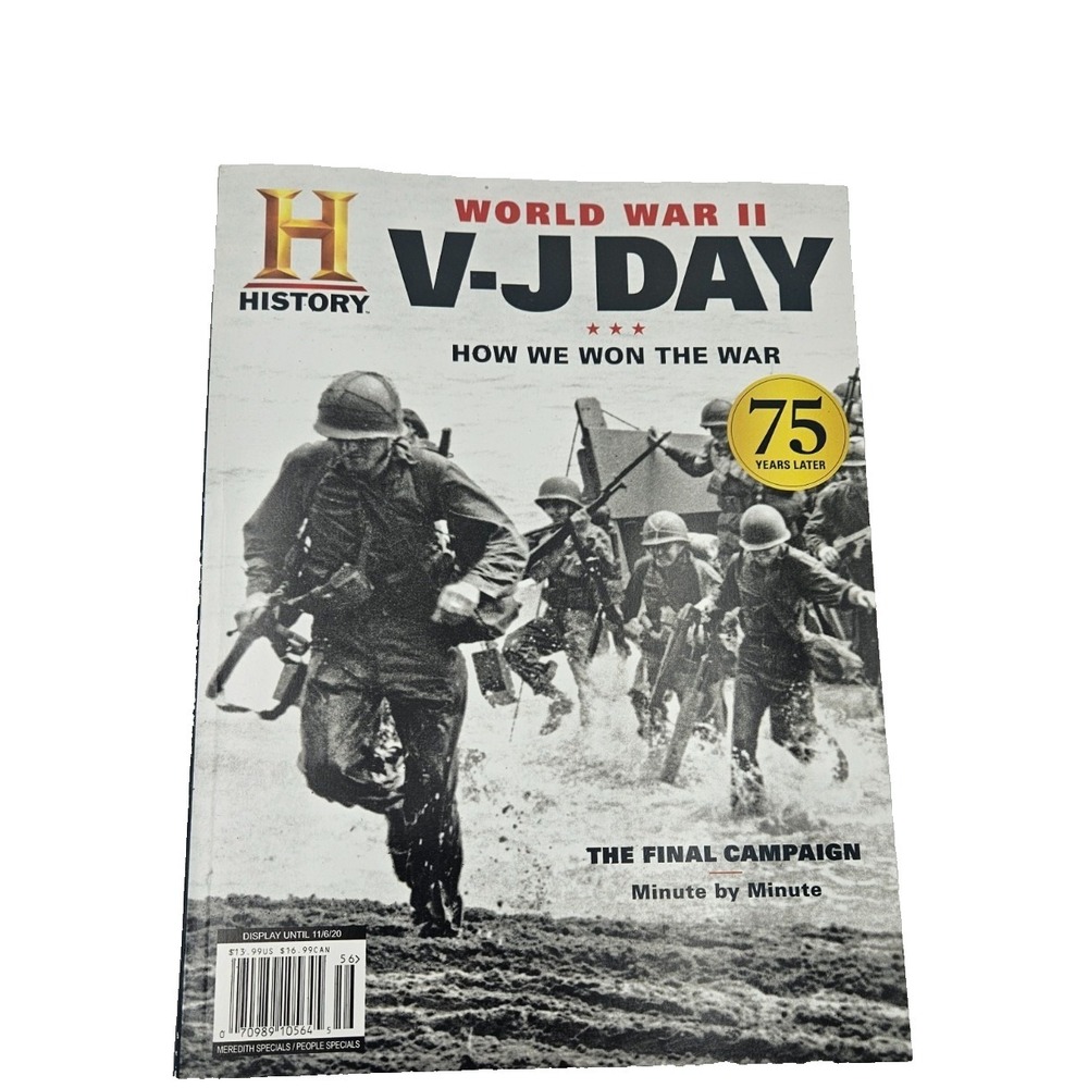 History‎ Channel Magazine V-J Day WWII 75th Anniversary Washington Documentary